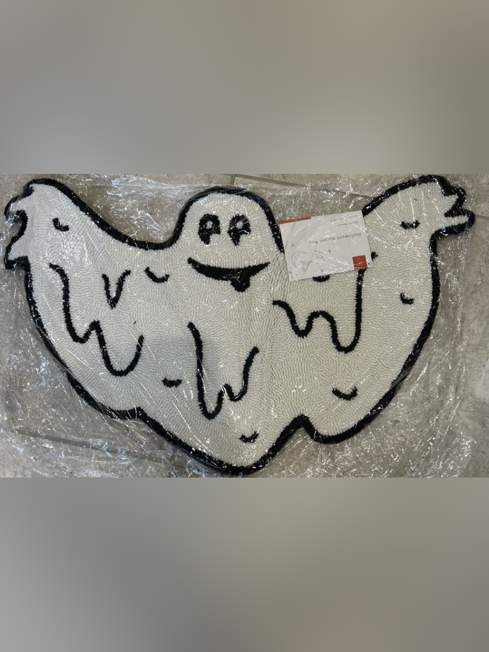 New Loloi Ghost Scatter Accent Rug Door Mat Halloween Decor